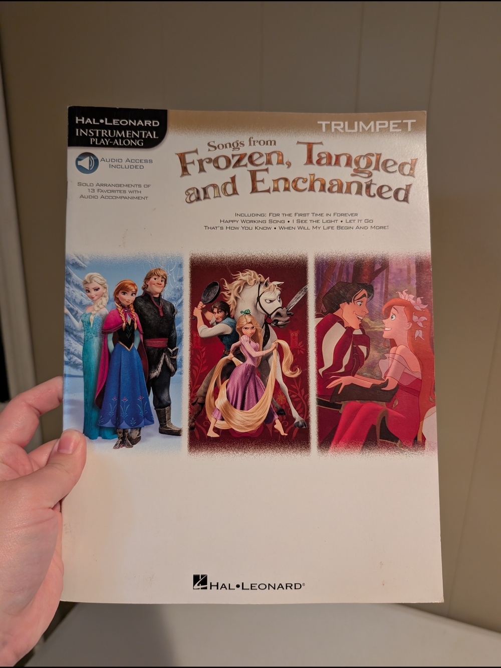 Hal Leonard Trumpet Songbook - Frozen, Tangled and Enchanted